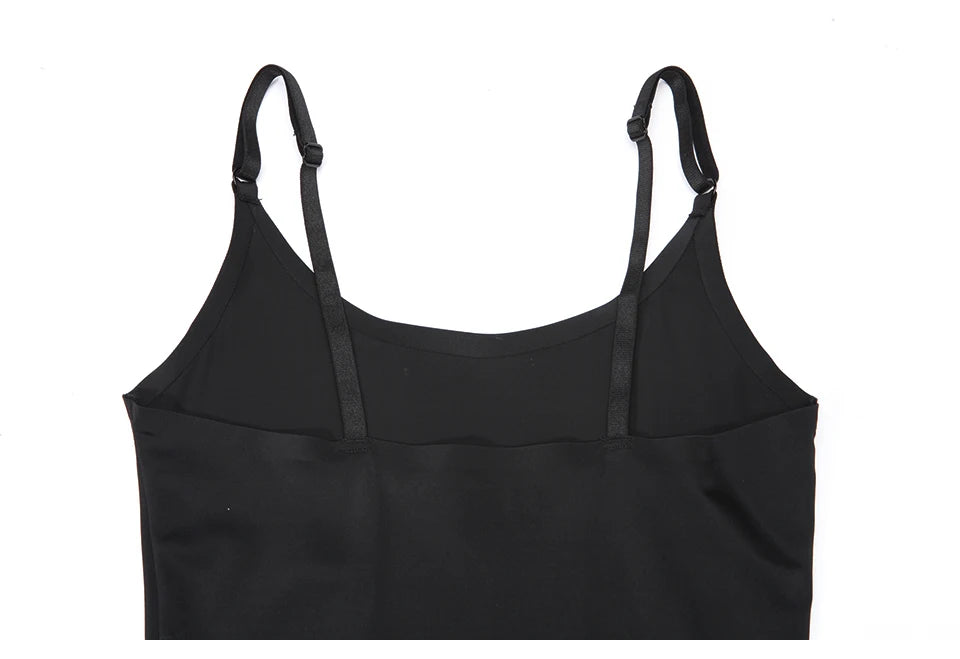 Seamless Shapewear Tank Tops Camisole Women Tummy Control Smooth Compression Vest Nude Black Women Clothing VELNIX
