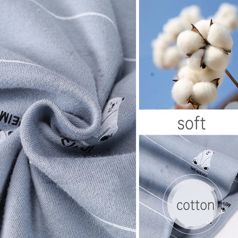 Kids Clothes Children Sets Children's Clothing Boys Girls Cotton Cartoon Autumn winter Clothing Pants Sleepwear Underwear VELNIX