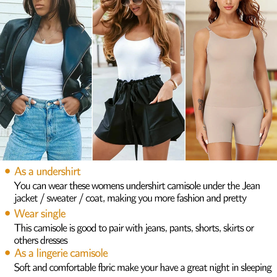 Seamless Shapewear Tank Tops Camisole Women Tummy Control Smooth Compression Vest Nude Black Women Clothing VELNIX