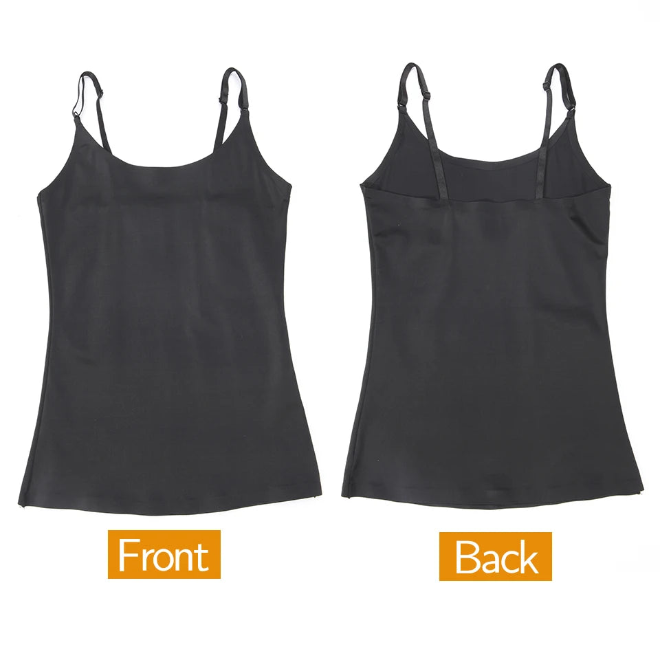 Seamless Shapewear Tank Tops Camisole Women Tummy Control Smooth Compression Vest Nude Black Women Clothing VELNIX