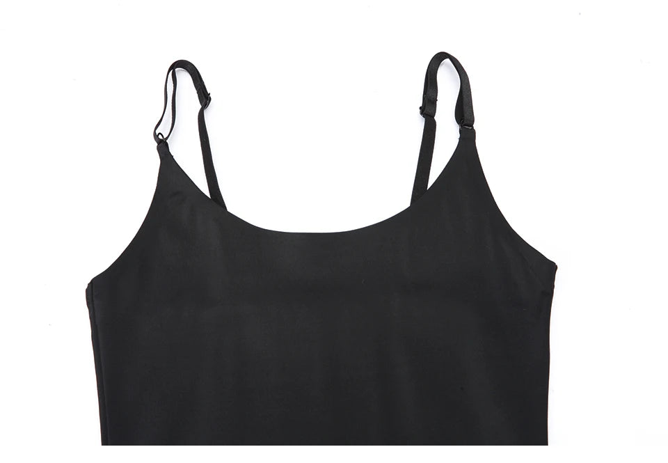 Seamless Shapewear Tank Tops Camisole Women Tummy Control Smooth Compression Vest Nude Black Women Clothing VELNIX