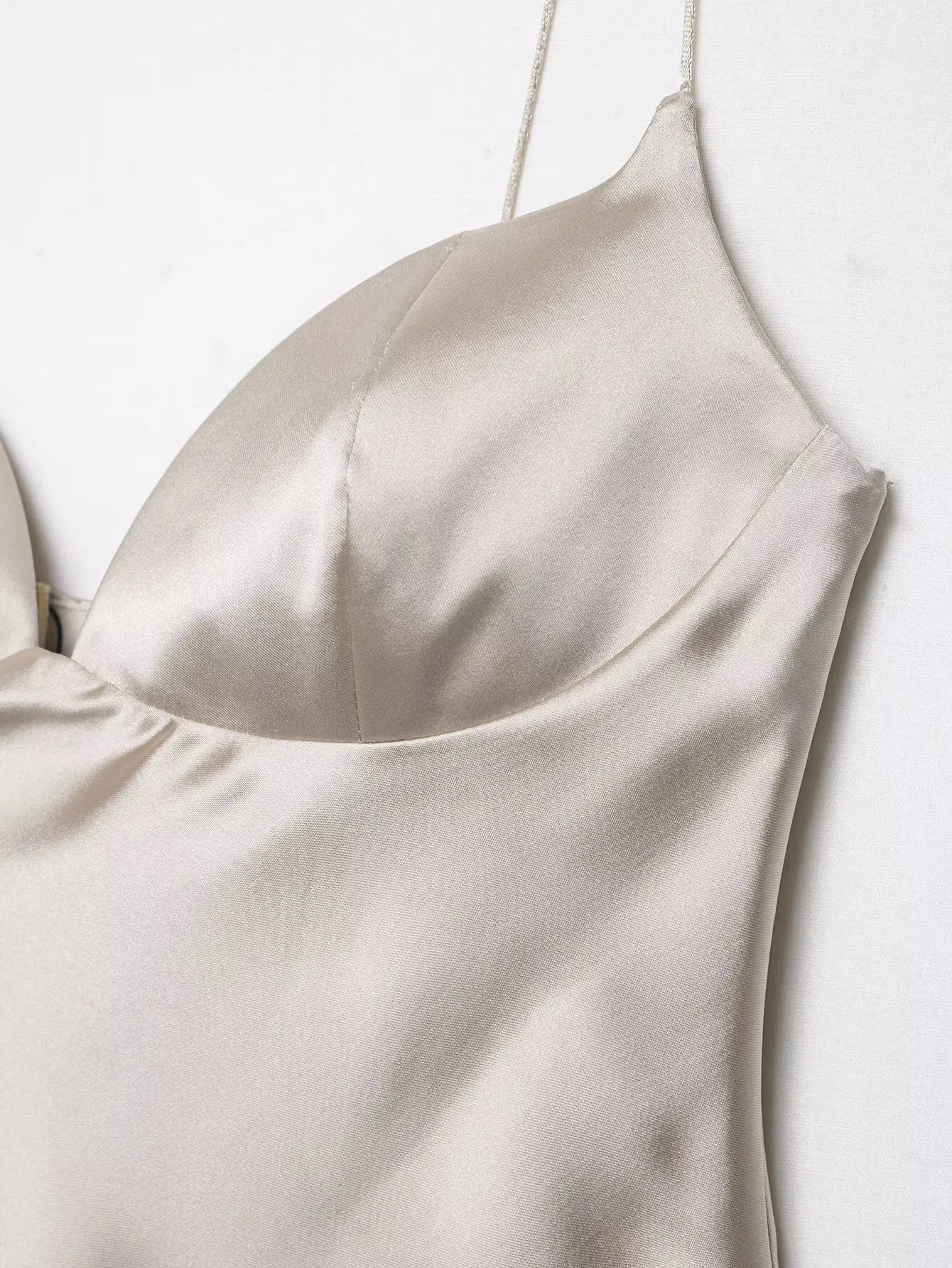 2026 New Summer Satin Textured Black Sling Tops Women Elegant V-neck Backless Tops Shirt Women Sexy Tops Club Party Tanks VELNIX